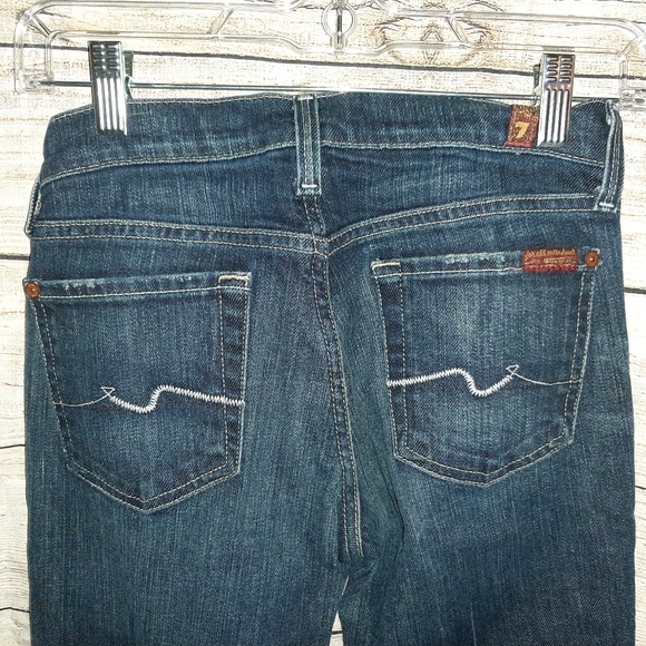 7 For All Man Kind Straight Leg Jeans - Picture 9 of 11